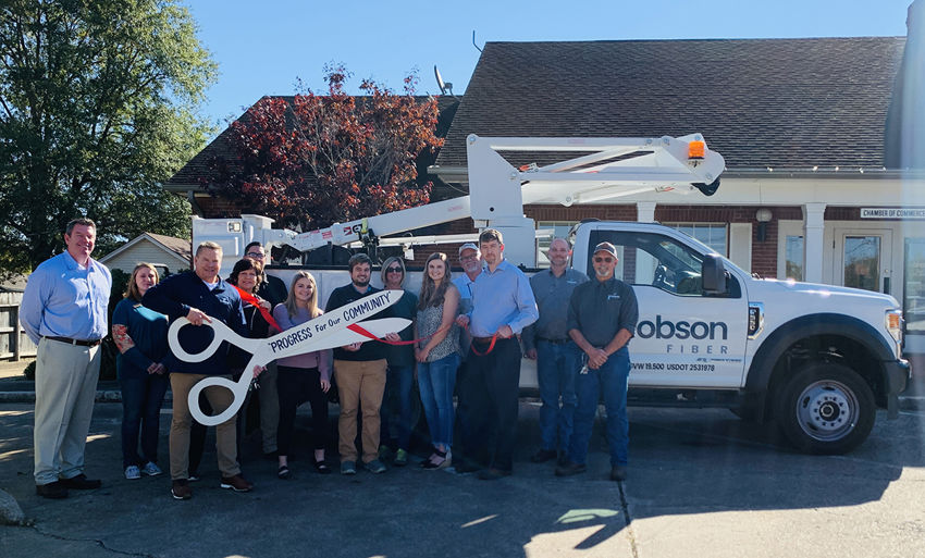 Dobson Fiber Ribbon Cutting