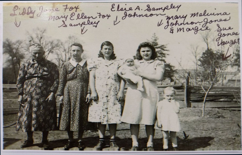 5th Generation Photo of Fox Family Women