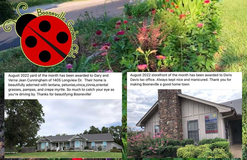 Booneville Garden Club, Sept