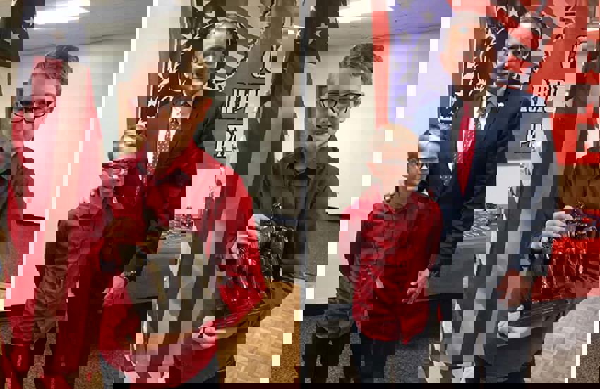 Blake Barham and Congressman Bruce Westerman