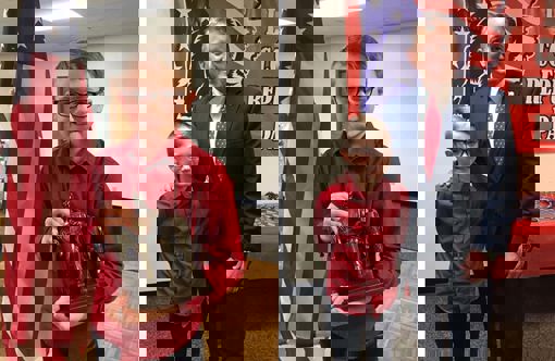 Blake Barham and Congressman Bruce Westerman