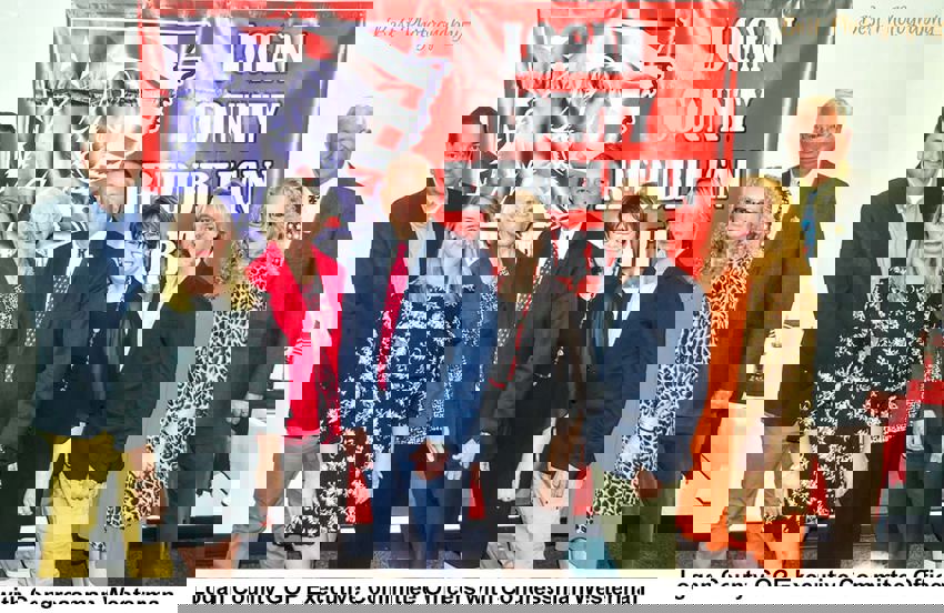 Logan County GOP Executive Committee with Congressman Bruce Westerman