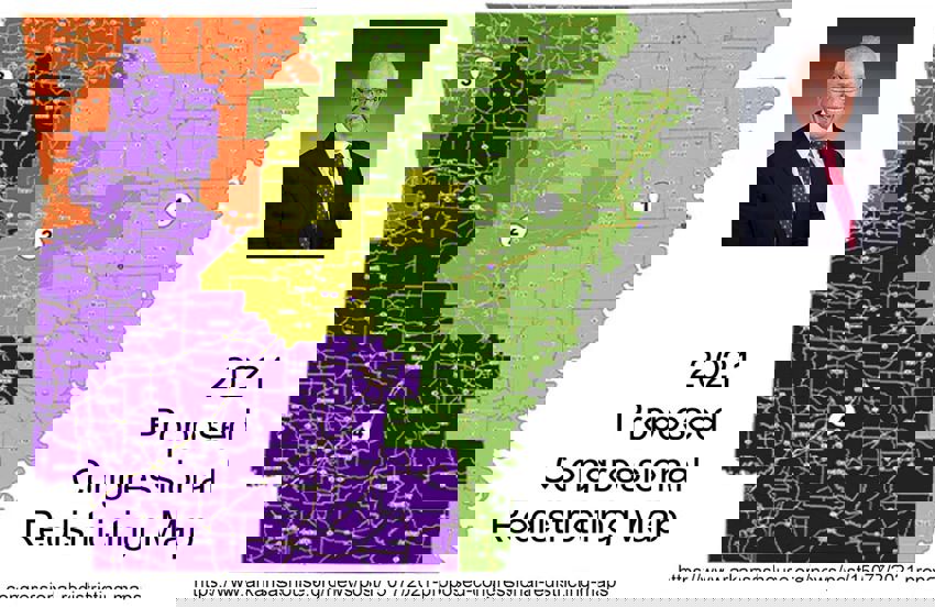 2021 Proposed Congressional Redistricting Map