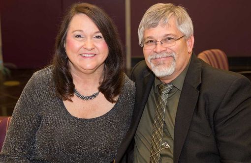 picture of Aaron Brewer and his wife Brenda