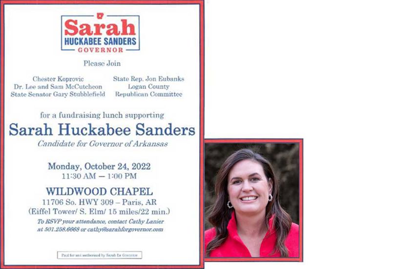 luncheon with sarah huckabee sanders